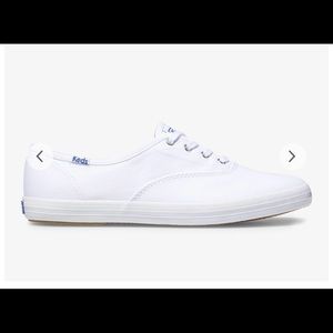 Classic white Keds, size 7